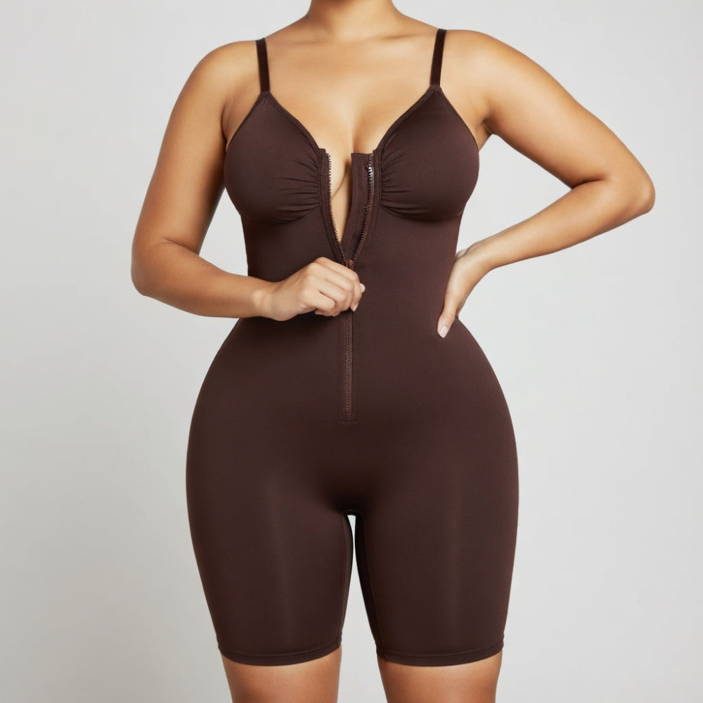 Verano Muse™ Bodysuit Moldeador Sin Costuras con Cierre | Control Abdominal