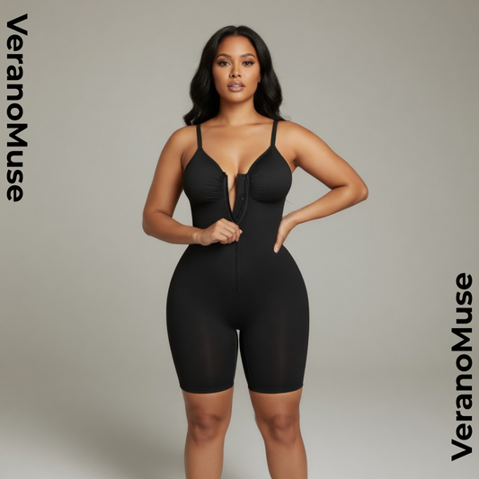 Verano Muse™ Bodysuit Moldeador Sin Costuras con Cierre | Control Abdominal